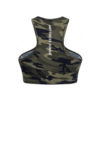 Crop top Camo