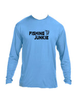 Fishing Junkie Long Sleeve Moisture Wicking Multiple Colors