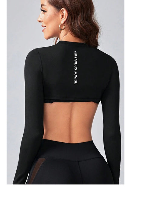 Cropped Long sleeve cover