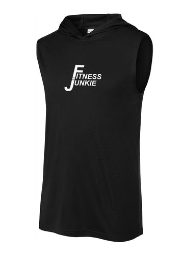 Fitness Junkie Sleeveless Hoodie