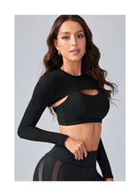 Cropped Long sleeve cover