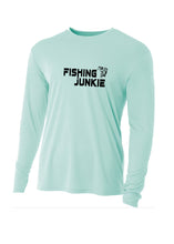 Fishing Junkie Long Sleeve Moisture Wicking Multiple Colors