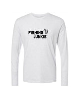 Fishing Junkie Long Sleeve Tri-Blend Multiple Color