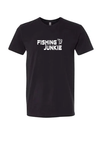 Fishing Junkie T shirt Multiple Colors