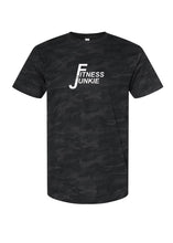 Fitness Junkie Camo Tshirt Multiple Colors