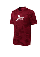 Fitness Junkie Camo Tshirt Multiple Colors