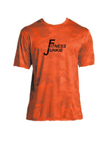 Fitness Junkie Camo Tshirt Multiple Colors