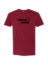 Fishing Junkie T shirt Multiple Colors