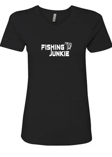 Fishing Junkie Tshirt Multiple Colors